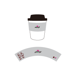 テイクアウト用カップとスリーブ画像